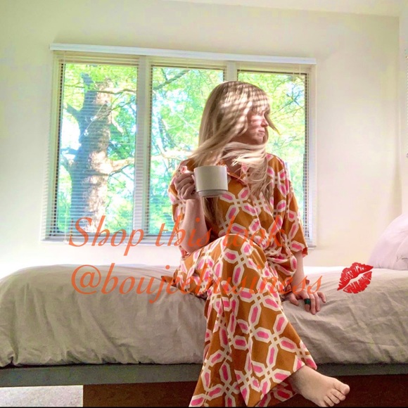 ZARA Pajama Style Lounge Wear Top - Picture 5 of 16